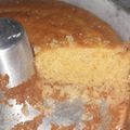 El cooksnap de Karina Caraballo cuando hizo Torta de Mandarina licuada.
