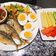 รูป Cooksnap ของ Thaiphat P. เมื่อเขาทำ เซทน้ำพริกกะปิชะอมทอด