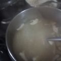 El cooksnap de Luz Ma Moreno cuando hizo Sopita de fideos y setas en 10 minutos.