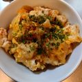 里奈たん's cooksnap of when they made めんつゆで簡単！鶏むね肉のやわらか親子丼.