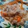 El cooksnap de Anlyu Espinoza cuando hizo Arroz con coco y camarones.