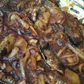 Cooksnap aliafarhana ismail semasa beliau membuat Sambal Tumis Sardin Dengan Kentang.