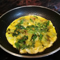 El cooksnap de "cocinar con jorgette" cuando hizo Tortilla de lechuga con cebolleta tierna.