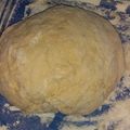 El cooksnap de Lorena Borda cuando hizo Tallarines caseros.