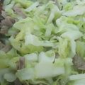 Cooksnap của Thênh Thang khi họ làm theo món Bắp cải Đà lạt xào thịt thăn