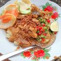 Cooksnap dari Indah Puspita Sari untuk resep LONTONG AYAM BUMBU KACANG (sate ayam tapi males nusuk)