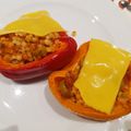 Cooksnap από Δέσποινα Καρπούζα στη συνταγή Χρωματιστές πιπεριές γεμιστές με κους κους λαχανικών♠💜