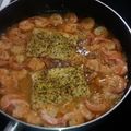 Tim mccrary's cooksnap of when they made Spicy Shrimp Scampi.