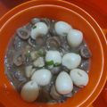Cooksnap dari Kurnia Dian untuk resep Tumis Jamur kancing Telur puyuh