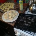 El cooksnap de Luis Introini cuando hizo Galletas de fécula de mandioca y naranja..🍊.