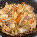 たてえり。's cooksnap of when they made ☆プルコギ風焼うどん☆.