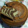 El cooksnap de Alberto Fernández cuando hizo Bizcochuelo cebra....fácil! !!!.