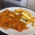 El cooksnap de Laia Alfonso cuando hizo Albóndigas en salsa de tomate 🍅 y champiñones 🍄.