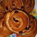 El cooksnap de debasis debasis cuando hizo Caracolas de pasas con nueces (kanelbulle).