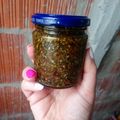 El cooksnap de yesica_semmler cuando hizo Chimichurri con vino tinto .