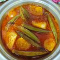 Cooksnap ana hanis semasa beliau membuat Asam Rebus Siakap.