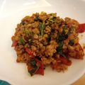 小鳥胃女子 的 無辣版打拋豬肉 cooksnap