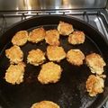 El cooksnap de Crespinanalia cuando hizo Croquetas de zucchini al horno.