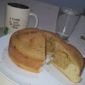El cooksnap de Enrique Emanuel Guaymas cuando hizo Budín de banana y naranja.