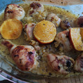 El cooksnap de anabelyjc cuando hizo Muslos de pollo a la naranja.