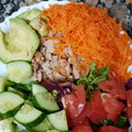 El cooksnap de Salomea Bircu cuando hizo Ensalada dieta.