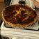 El cooksnap de Dalma Nieva cuando hizo Tarta de acelga, calabaza, jamón y queso.