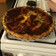 El cooksnap de Dalma Nieva cuando hizo Tarta de acelga, calabaza, jamón y queso.