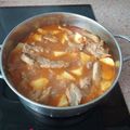 El cooksnap de Lilia Ballestas cuando hizo Costillas de cerdo guisadas con patatas.