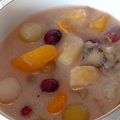 Magyarné Nyírő Kati Cooksnap-ja, amikor elkészítette a(z) Trópusi tejszínes gyümölcsleves receptet.