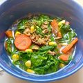 Cooksnap dari Jennifer Steffany untuk resep Sayur Bayam Bening Jagung dan Wortel