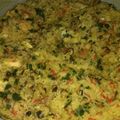 El cooksnap de Karina Arrigo cuando hizo Paella de arroz y mariscos.