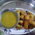 Meena Ramesh's cooksnap of when they made உளுந்து வடை & தயிர் வடை (urad dal vada &  Curd vada).