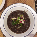 Thomasina Pantelides 's cooksnap of when they made Black bean soup with poached egg, salsa and corn tortillas.