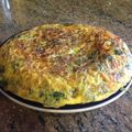 El cooksnap de Sikono cuando hizo Tortilla de espinacas.