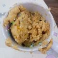 El cooksnap de Rafricana cuando hizo Mug cake de plátano.