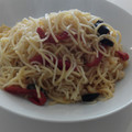 El cooksnap de Equipo Cookpad cuando hizo Spaghetti con rape.