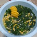 Cooksnap dari Gabriella Nadyami untuk resep Sayur bayam bening