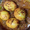 Nanda Dey's cooksnap of when they made এগ কষা (egg kosha recipe in Bengali).