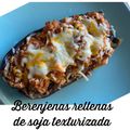 El cooksnap de @maria_gonzalvez ✨🥝 cuando hizo Berenjenas rellenas de soja texturizada.