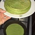 El cooksnap de Gon Flores cuando hizo Frilloas de espinaca.