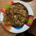 El cooksnap de Cristobal Lagos cuando hizo Tarta de manzana.