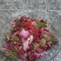 El cooksnap de clau cuando hizo Ensalada cruda multicolor.