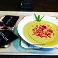 El cooksnap de "cocinar con jorgette" cuando hizo Bissara (puré de guisantes y habas estilo marroquí).