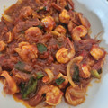 Cooksnap dari Rosalina Sulistyotuti untuk resep Cumi&Udang Saus Padang