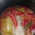 El cooksnap de Lucia Batistelli cuando hizo Morrones en aceite.