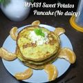 Cooksnap dari Umi rama untuk resep MPASI Sweet Potato Pancakes (no dairy)