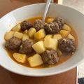 El cooksnap de Just Lolitaa cuando hizo Albóndigas estofadas.
