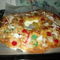El cooksnap de marivi1949 cuando hizo Roscón de Reyes.