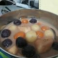 Cooksnap dari Tania Ita untuk resep Kolak biji salak  Ubi Merah