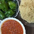صورة من أكلاتي الشهية😋، شاركها بعد تجربة وصفة بندورة معقدي مع الرز